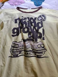 Yellow Graphic T-Shirt