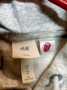 Rolling Stones cropped Hoodie
