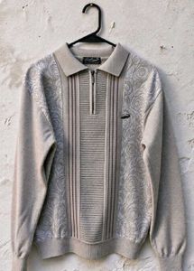 Crocodile men's polo sweatshirt