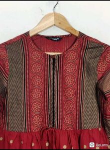 Sangouri Printed Tunic Top