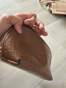Chic Brown Crocodile pouch