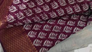 purple saree