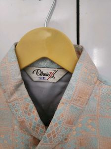 Light Green Kurta with jacket