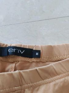 Gold Skinny Fit Leggings