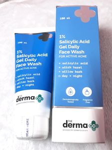 The Derma Co 1% Salicylic Acid Gel Face Wash With