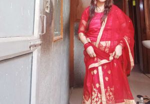 Red & Gold Lehenga Choli Set