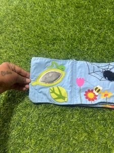 Cute Chick &amp; Frog Cloth Book