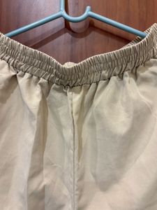 Comfortable Cream Shorts