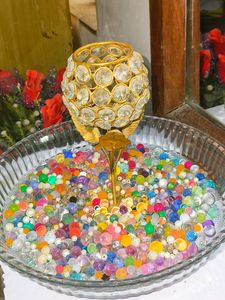 Big Glass Serving Plate