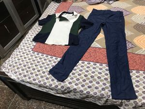 Casual Track Pants and Top Set