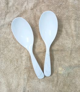 Melamine Serving Spoon Long Handled (Pack Of 2)