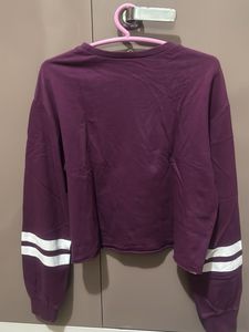 H&amp;M Purple Crop Top