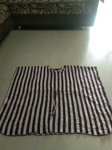 Striped Kimono Kaftan Night dress