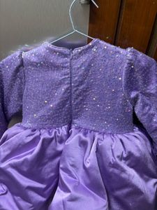 Sparkly Purple Dress for Girls