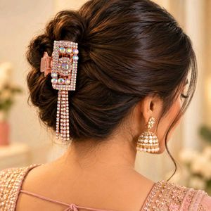 Sparkling Bridal Hair Claw Clip