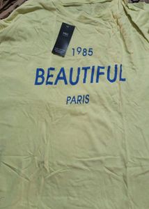 Yellow Graphic T-Shirt
