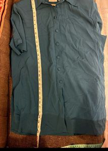 Teal Button-Up shirt