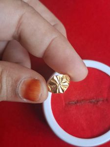 Gold  kids Rings (Pair)
