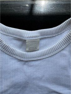 Zara Ribbed Cropped Tank Top