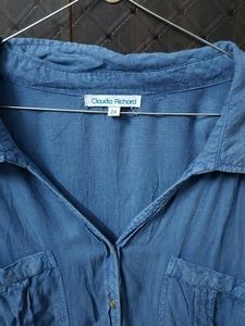 Blue Denim Cotton Shirt🌼