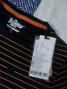 Roadster Striped Tshirt For Men