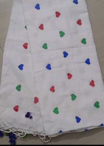 68)Love Design Pure White 🤍 Saree