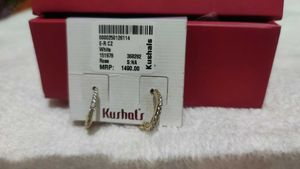 Kushal s fashion silver Earing