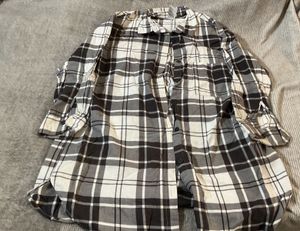 Classic Plaid Button-Up Shirt