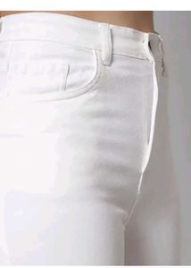 White Wide Leg Jeans