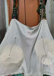Boho Patchwork Peplum Top