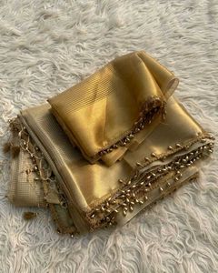 New Without Tag- Banarasi Tissue Silk Saree