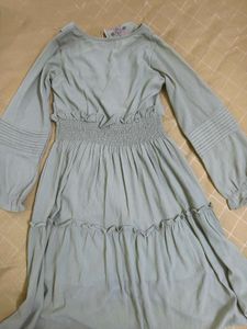 Sea Green Dress