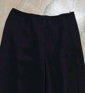 Black Crepe Georgette Western Suit Set