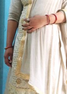 Elegant grey Kurta Set with Palazzo