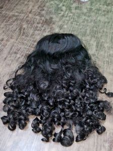 Black Curly Wig 🖤