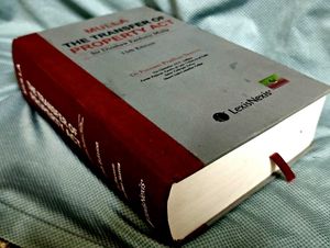 Mulla The Transfer of Property Act 13th Ed