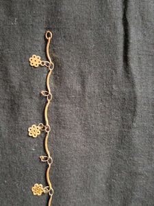 Elegant Bracelets set of 2 silver and golden color