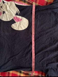 Cute Navy Blue Bunny T-Shirt