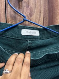 Dark Green Corduroy Pants