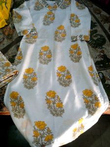Floral Print Kurta  set