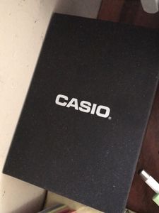 Casio Watch - Classic Brown Leather Strap