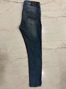 JACK &amp; JONES Men's Blue Denim Jeans