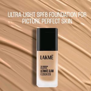 Lakme Ultimate Glam Foundation, Shade 02 , 25 ml