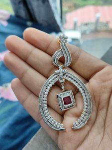 Stunning Diamond & Ruby Pendent