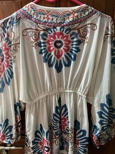 Boho  Floral Dress(buy this and get a top for 150)