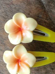 Cute Flower Hair Clips - Set of 2
