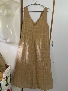 ZARA Elegant Plaid Midi Dress
