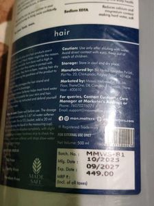 Man Matters Water Softener for Hair
