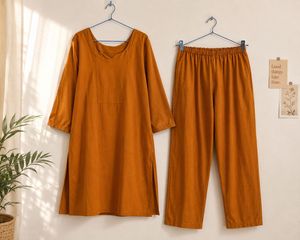 TOP+pants stiched and not used much