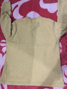 korean style tan sweater